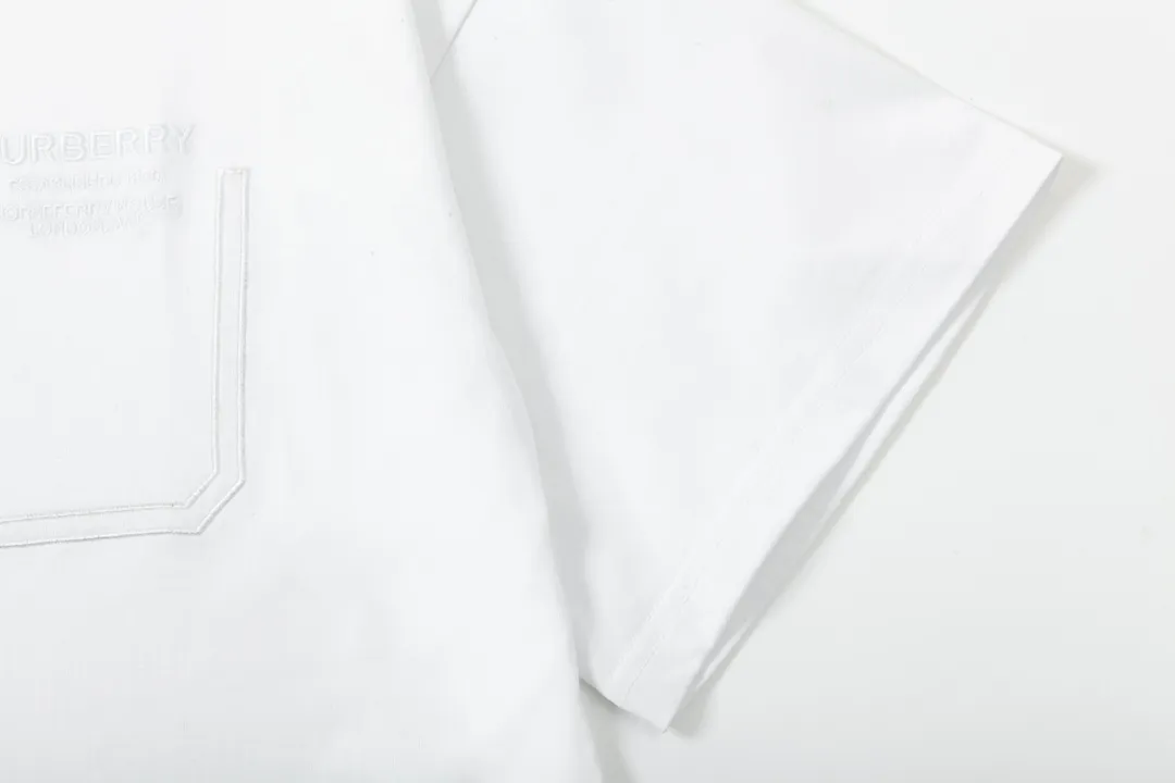 BURBERRY 🪡 Logo Classic ， Retro Same Style T 260 Versatile : White Size：XS~L